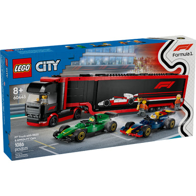 LEGO®City: Camión De F1® Con Coches De F1® Rb20 Y Amr24 (60445)_001