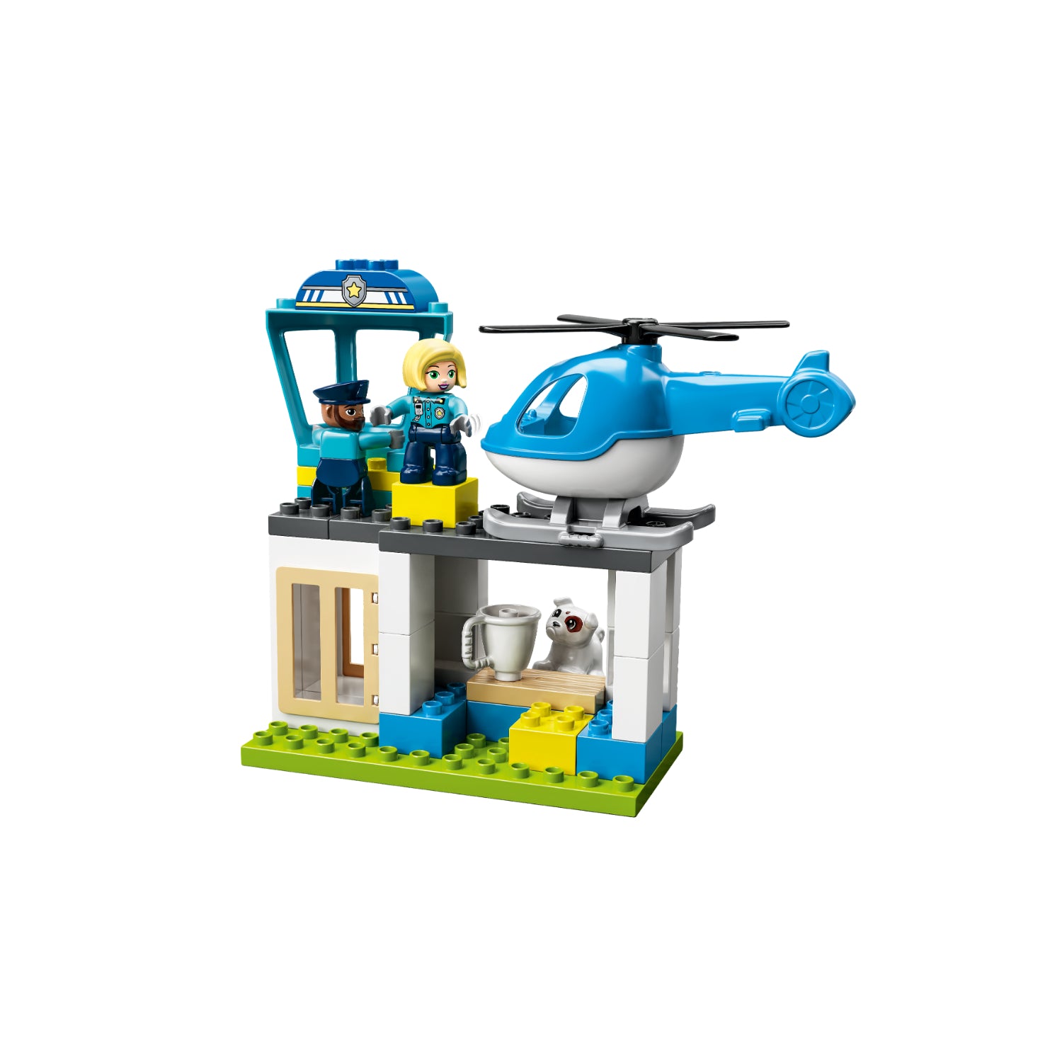 LEGO® DUPLO® Rescate: Estación de Policía y Helicóptero (10959)
