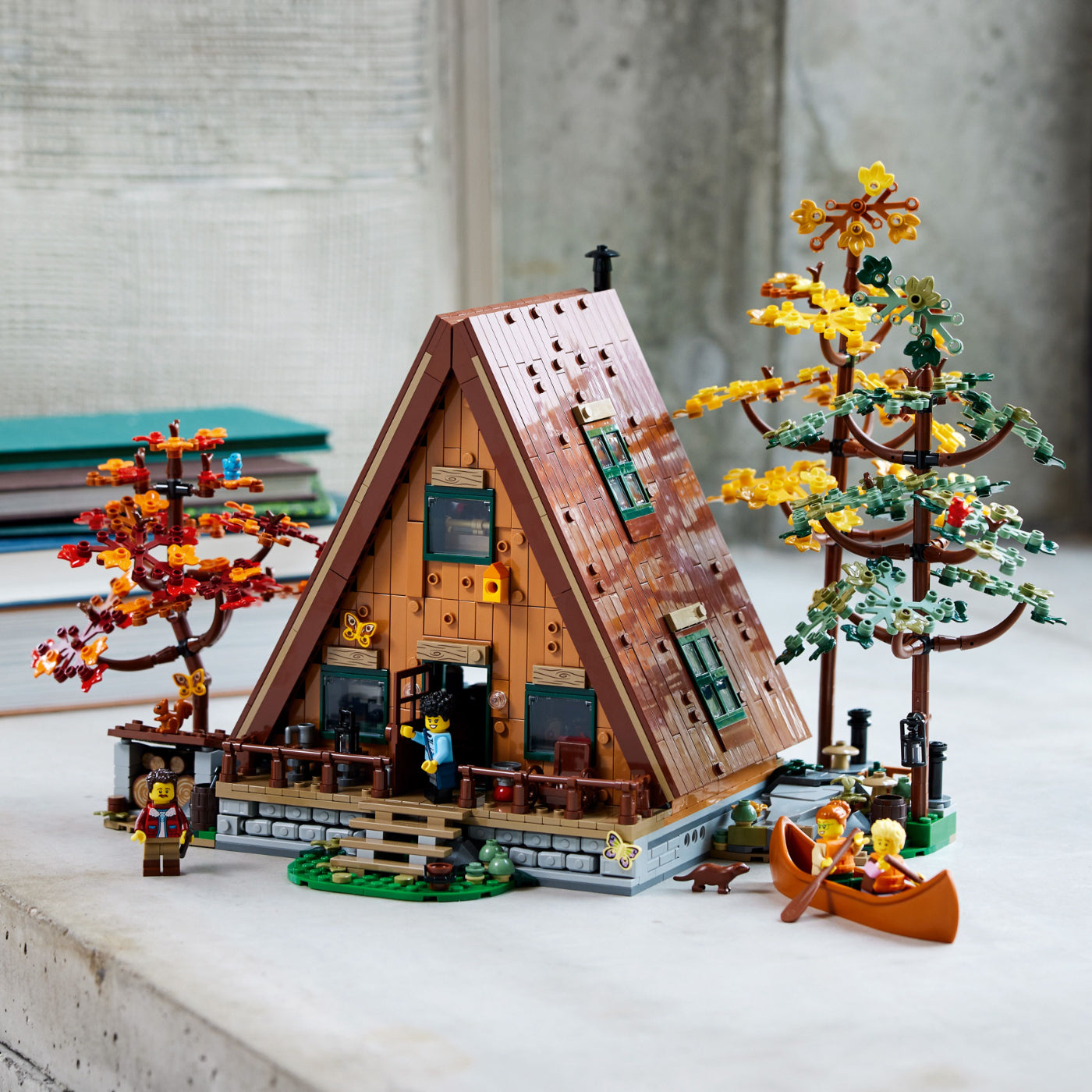 LEGO® Ideas Coleccionable De Una Cabaña Con Estructura En A (21338)