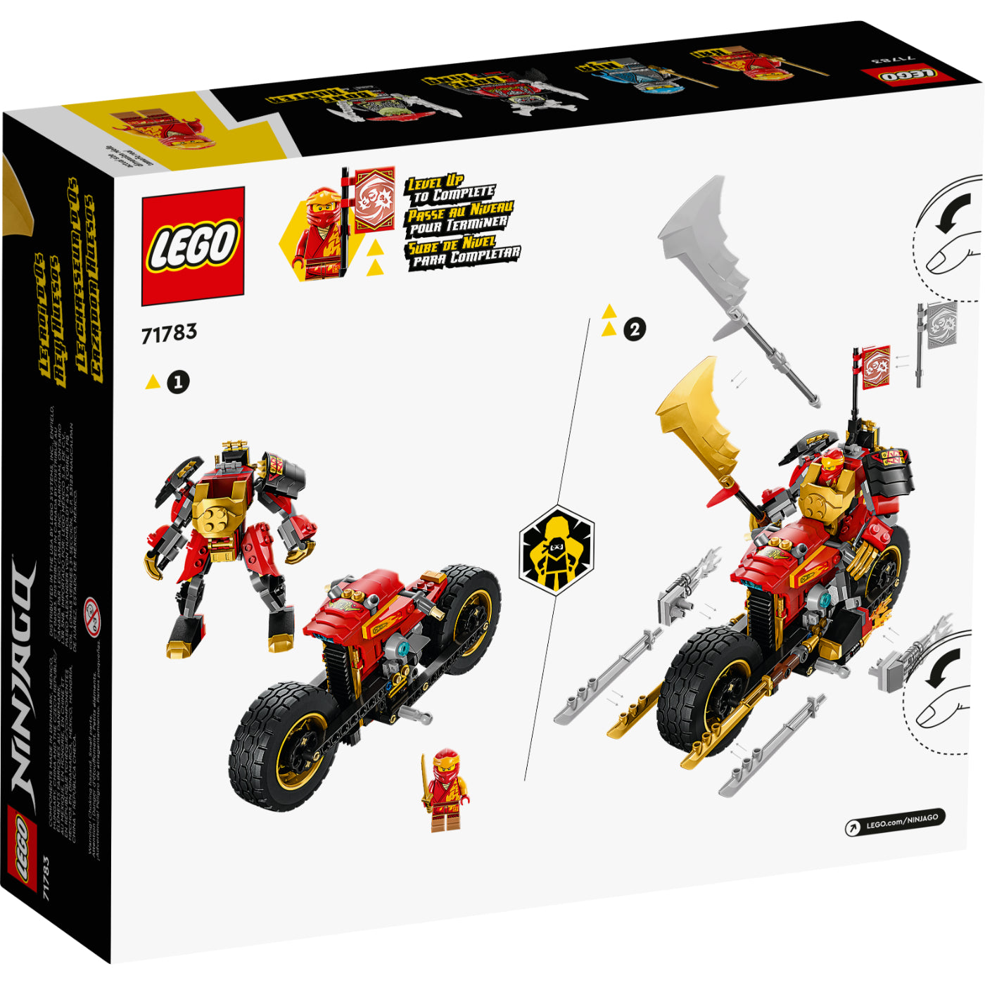 LEGO® NINJAGO® Moto-Meca Evo De Kai (71783)