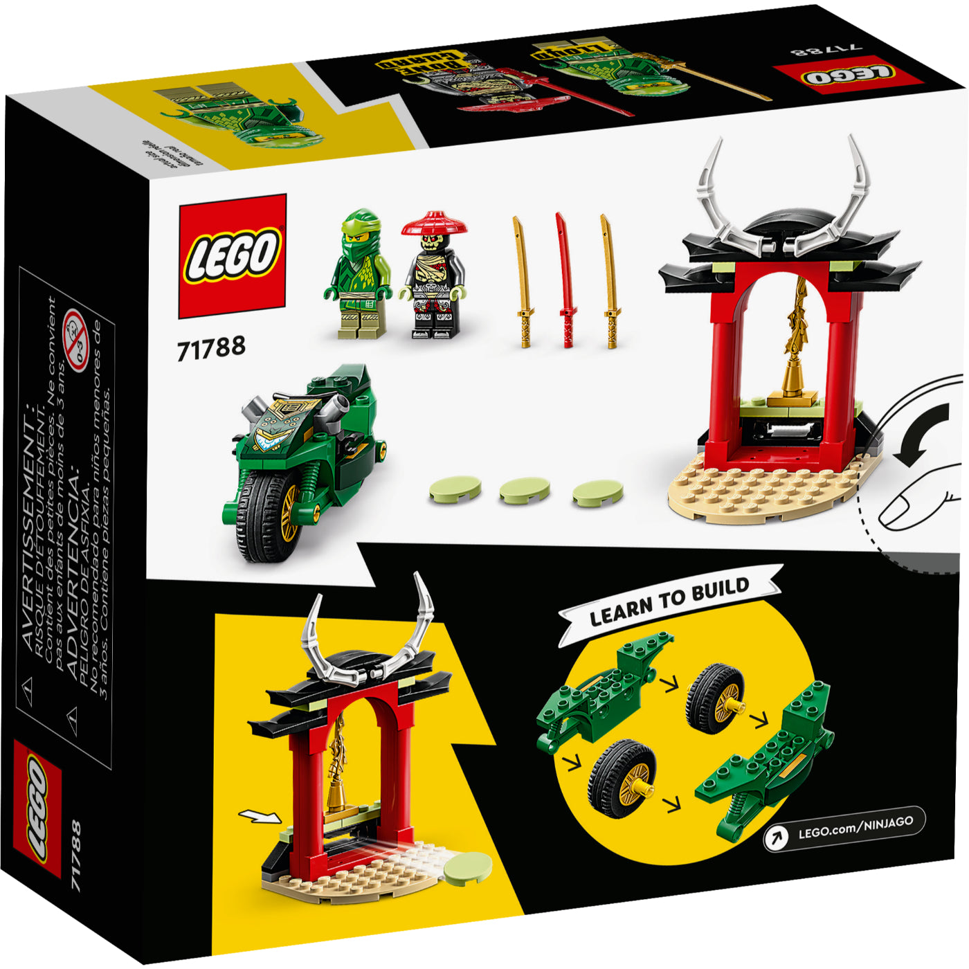 LEGO® NINJAGO® Moto Callejera Ninja De Lloyd (71788)