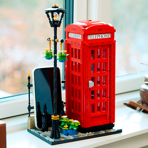Londres te llama con la nueva cabina telefónica roja de LEGO® Ideas