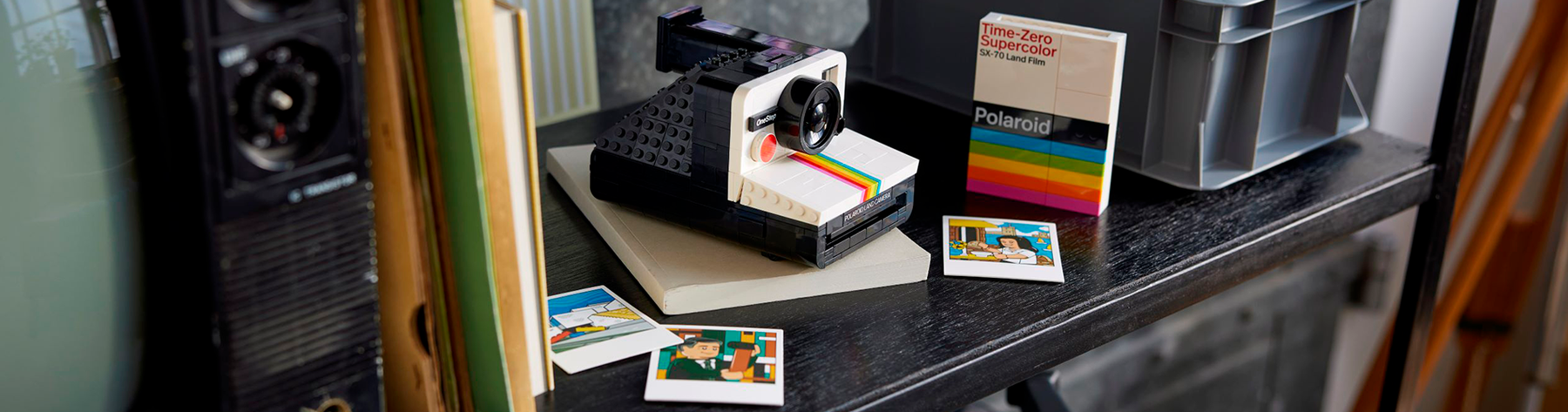 Luz, Cámara, LEGO®! Descubre la Cámara Polaroid OneStep SX-70 de LEGO® IDEAS, joya para fotógrafos y constructores