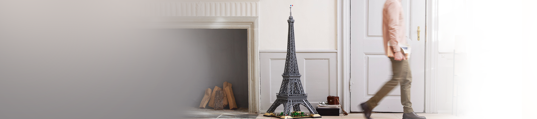 Disfruta del encanto parisino en casa con la Torre Eiffel de LEGO®