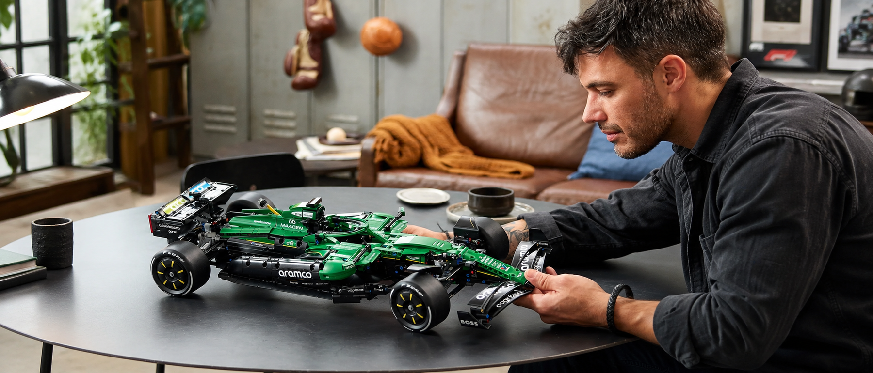 Aston Martin F1 de LEGO®. Un monoplaza que se construye como se diseña