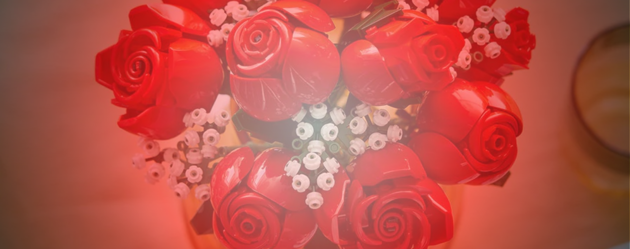 Un San Valentín diferente con LEGO® Colombia: crea un plan en pareja con botanicals desde casa