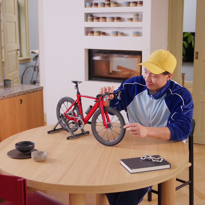 Bicicleta de Carretera LEGO® Icons: una construcción sobre ruedas