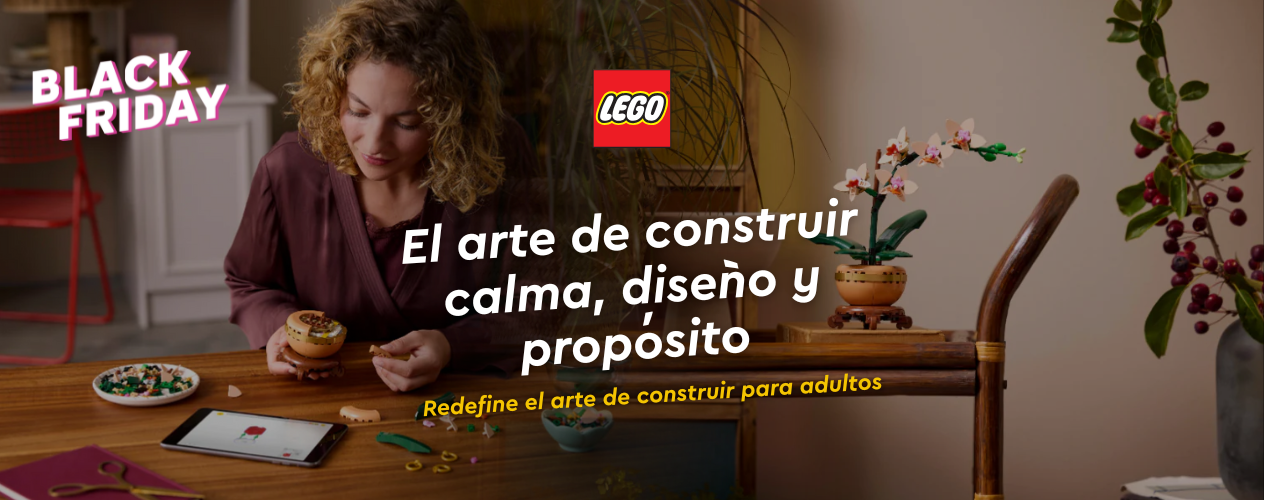 Black Friday LEGO® Colombia: el arte de construir calma, diseño y propósito