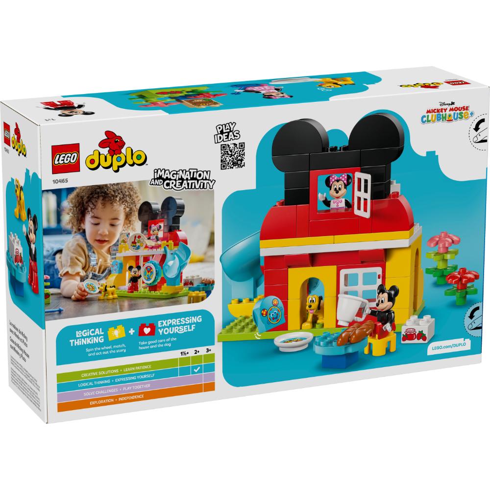 CASA DE MICKEY MOUSE CON MINNIE Y PLUTO
