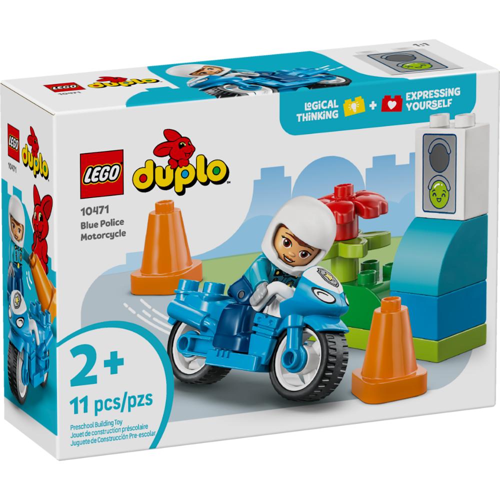 LEGO®Duplo: Moto De Policía Azul (10471)_001