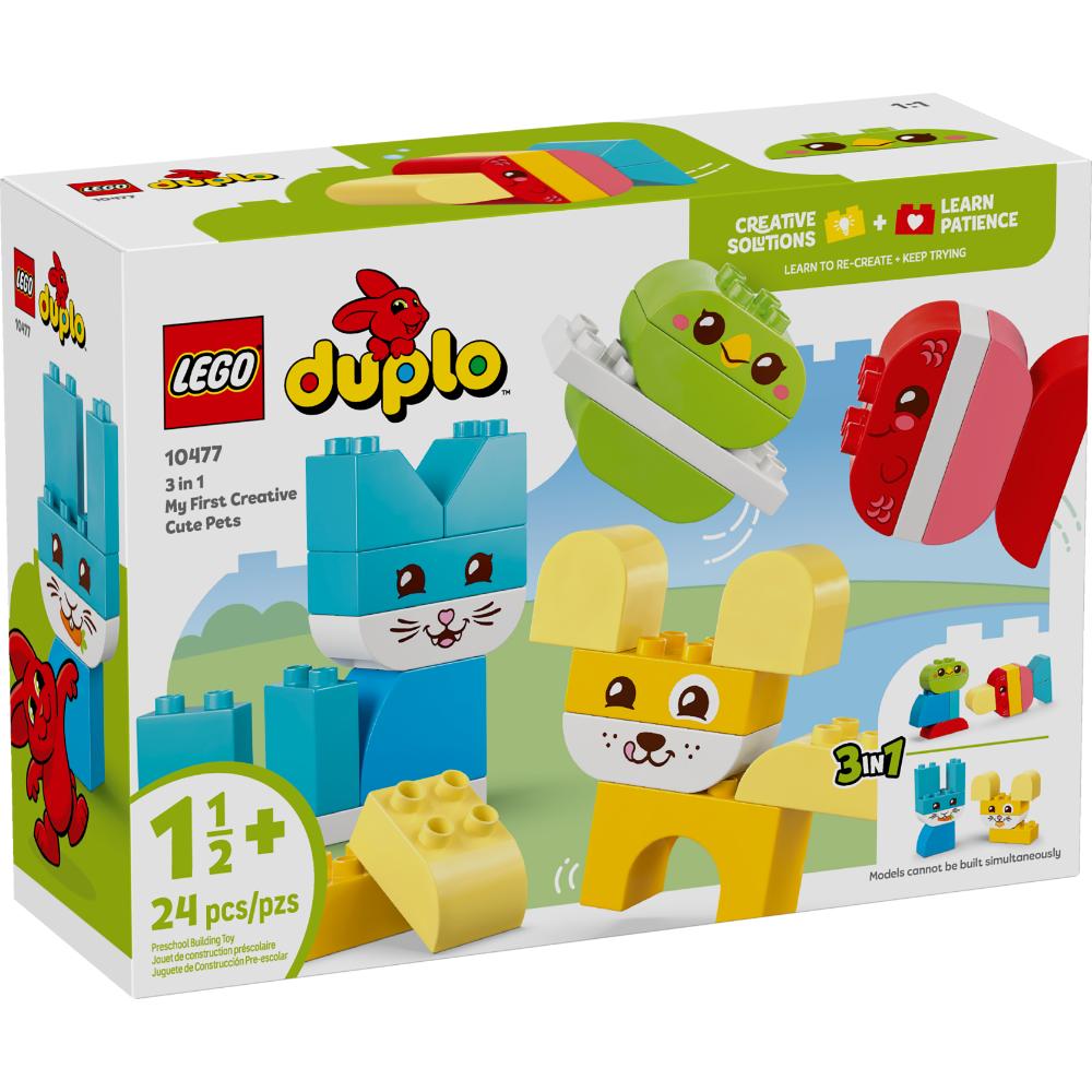 LEGO®Duplo: Simpáticas Mascotas Creativas “3 En 1” (10477)_001