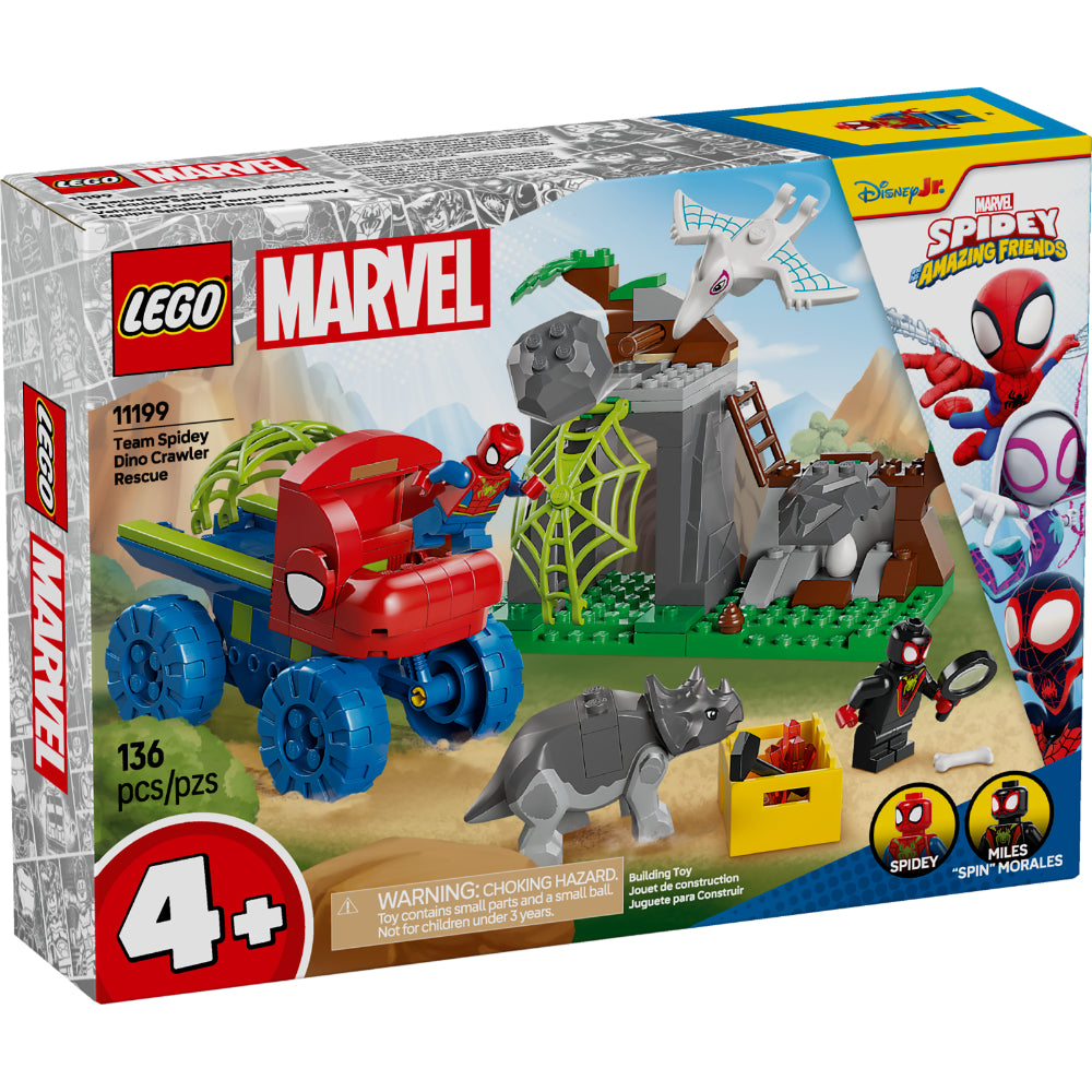 LEGO®Marvel Super Heroes: Todoterreno Dinosaurio Y Equipo Spidey Al Rescate (11199)_001