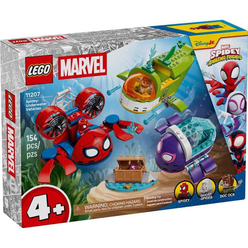 LEGO®Spidey:Spidey: Vehículos Submarinos (11207)_001