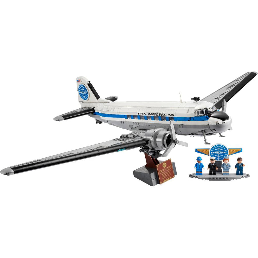 LEGO®Icons: Avión De Pasajeros Douglas™ Dc-3™ De Pan Am® (11378)_002