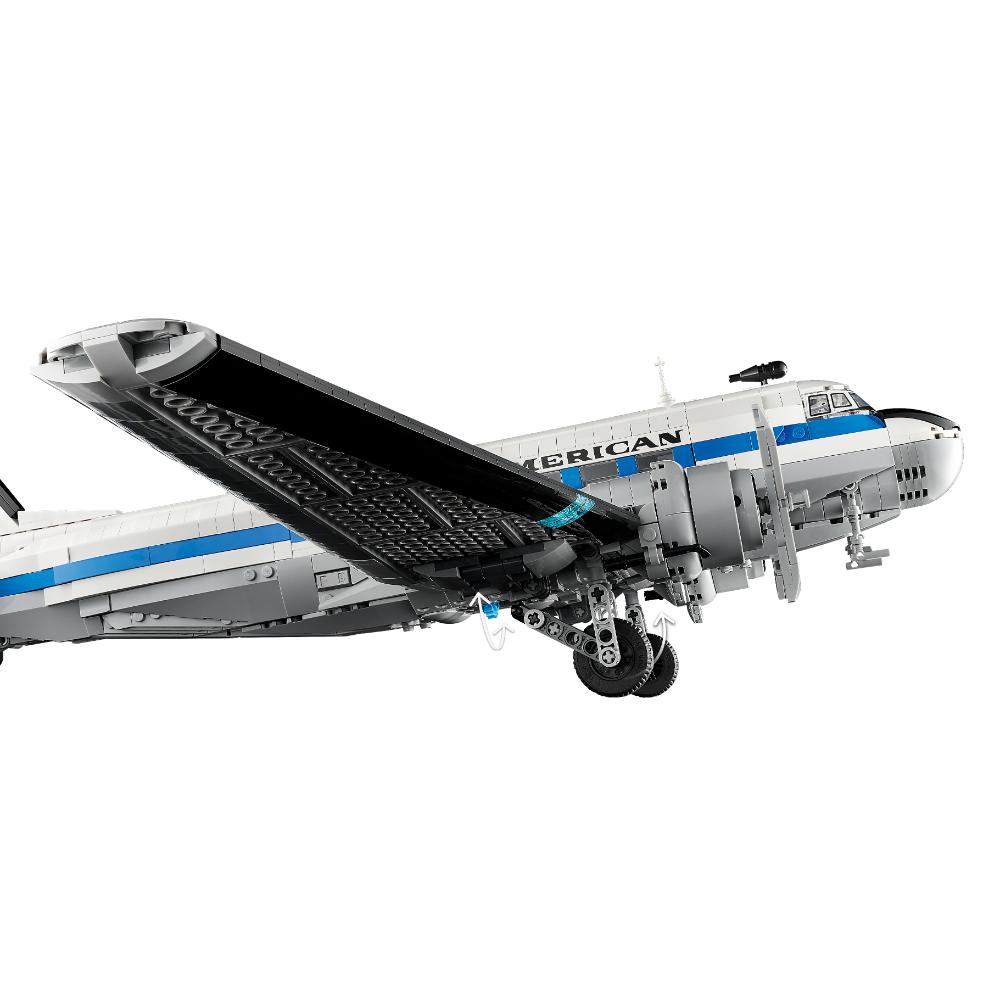 LEGO®Icons: Avión De Pasajeros Douglas™ Dc-3™ De Pan Am® (11378)_008