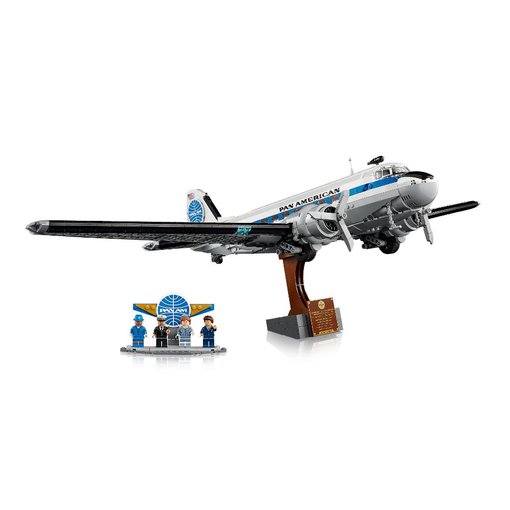 LEGO®Icons: Avión De Pasajeros Douglas™ Dc-3™ De Pan Am® (11378)_009