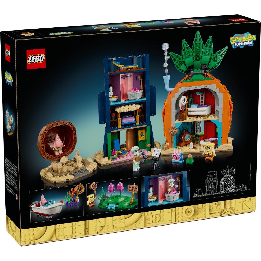 LEGO®Icons: Bob Esponja Pantalones Cuadrados: Fondo De Bikini (11386)_003