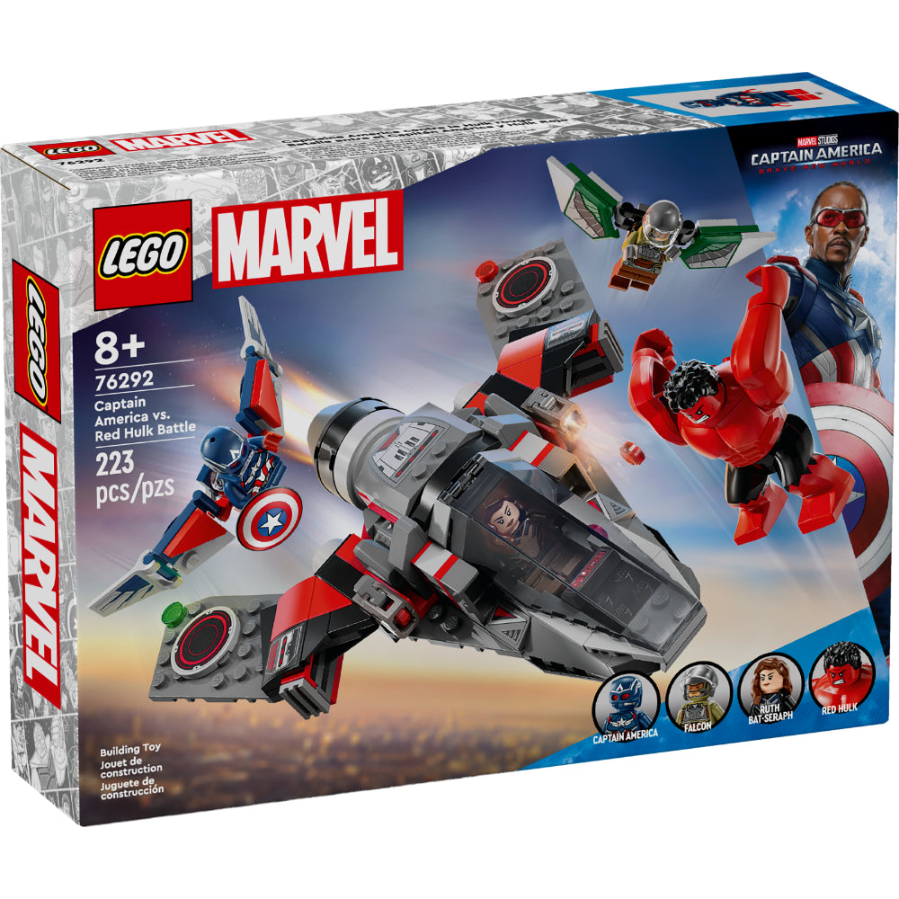 LEGO®Super Heroes: Batalla Entre El Capitán América Y Hulk Rojo (76292)_001