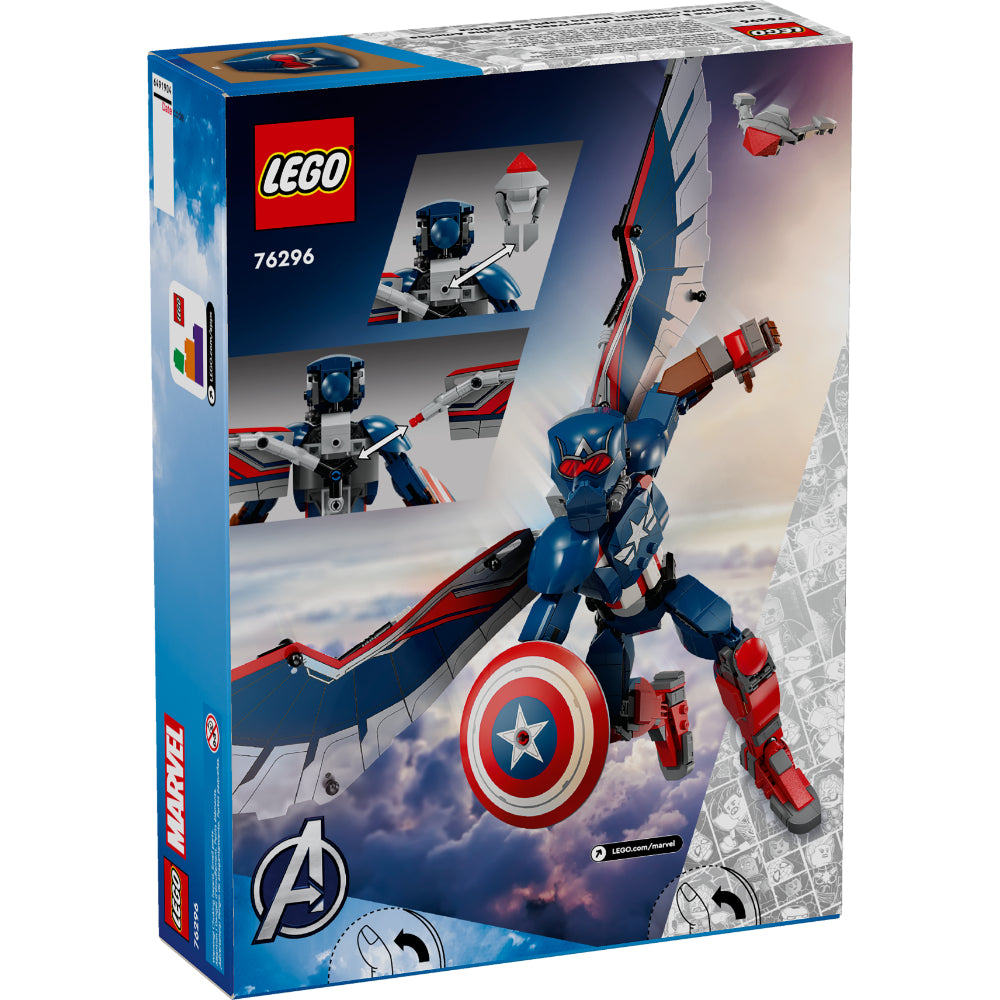 LEGO®Super Heroes: Figura Para Construir: Nuevo Capitán América (76296)_003