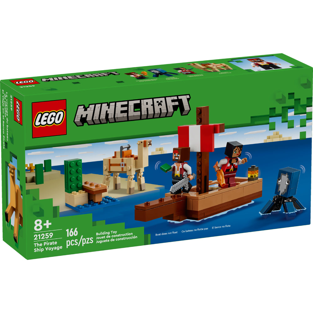 Lego Pirate Ship Lego Classic Barco LEGO®Minecraft: El Viaje En El