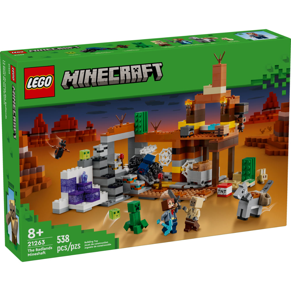 LEGO®Minecraft: El Pozo De Mina De Los Páramos (21263)_001