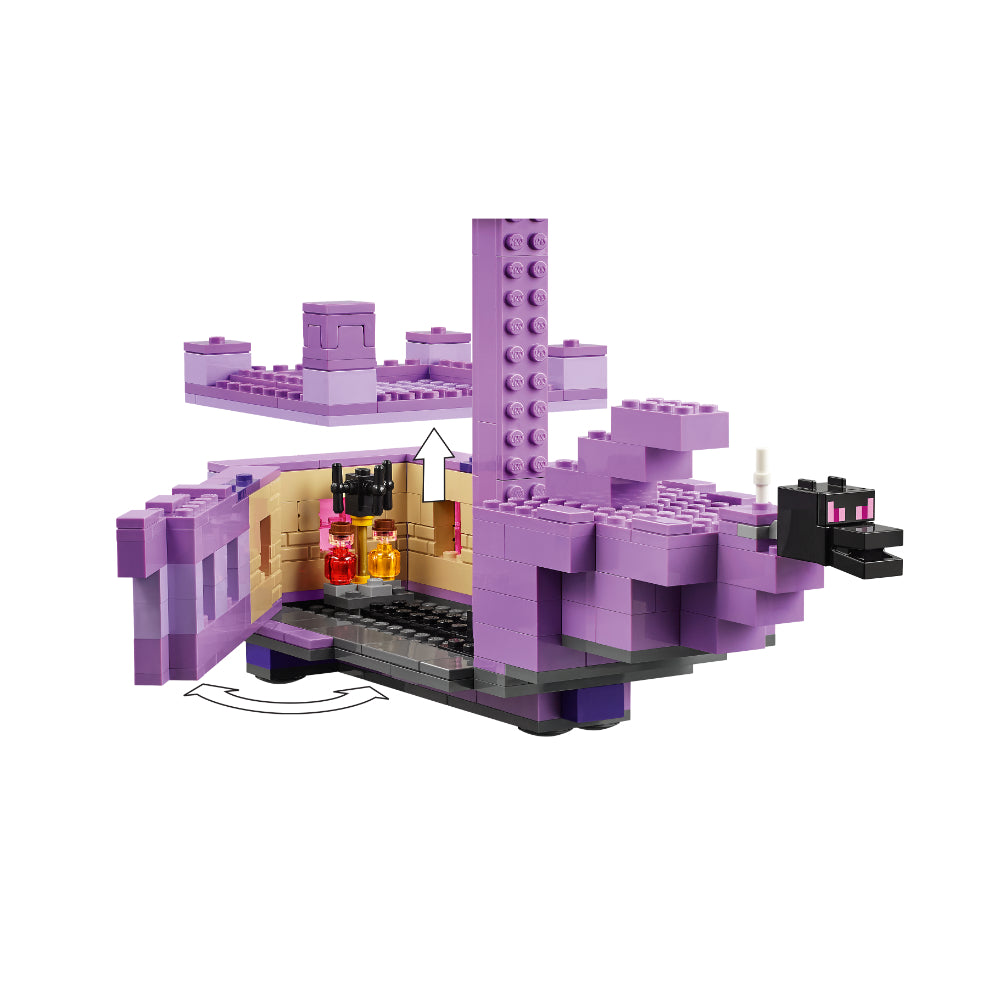 LEGO®Minecraft: El Dragón Ender Y El Barco Del End (21264)_005