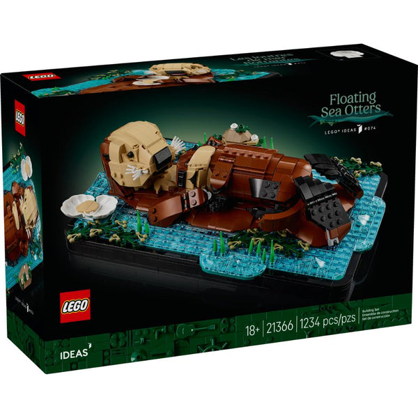 LEGO®Lego Ideas: Nutrias Marinas A Flote (21366)