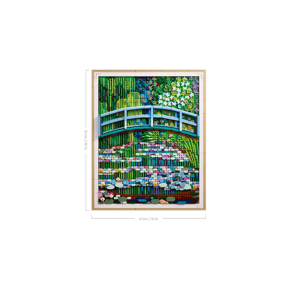 CLAUDE MONET: PUENTE SOBRE ESTANQUE DE NENÚFARES