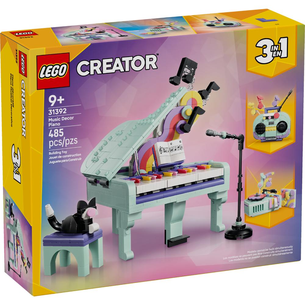 LEGO®Creator: Piano Musical Decorativo Con Gato (31392)_001