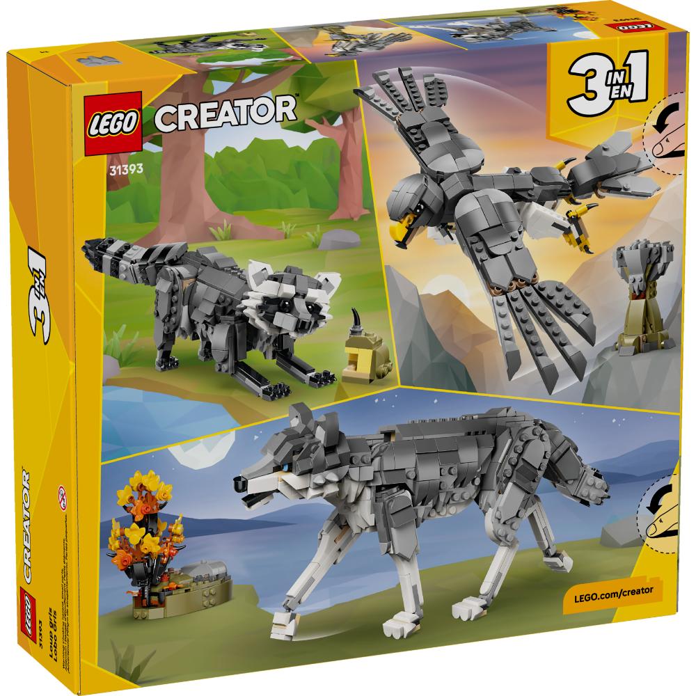 LEGO®Lego Creator: Animales Del Bosque: Lobo Gris (31393)_003