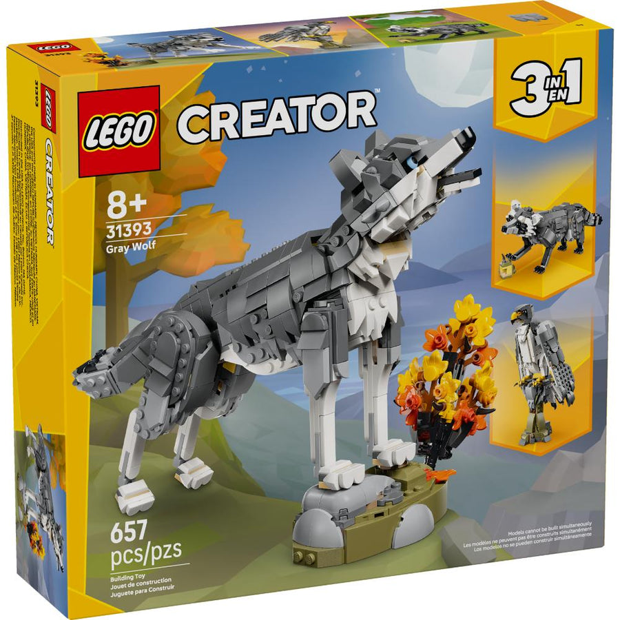 LEGO®Lego Creator: Animales Del Bosque: Lobo Gris (31393)_001