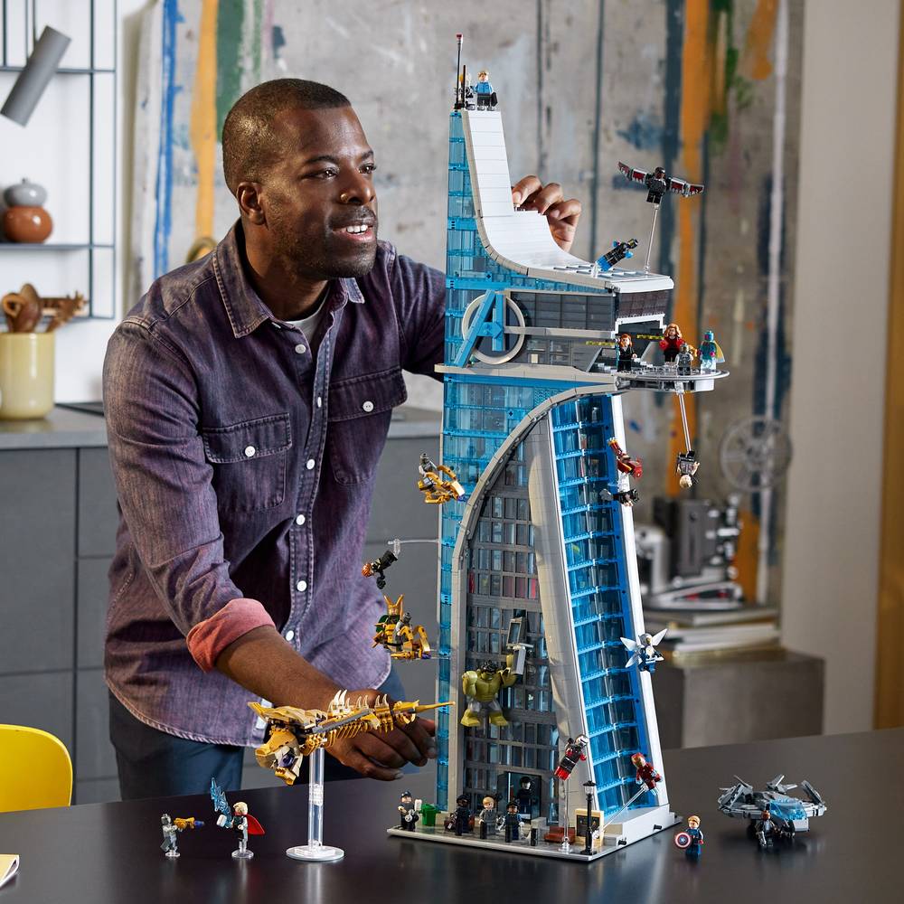 Marvel Superheroes Tony Stark Avengers Tower Lego Amazon TORRE DE