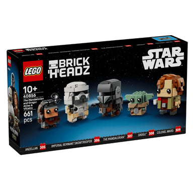 LEGO®Brickheadz: El Mandaloriano Y Grogu: Aliados Y Villanos (40856)_001
