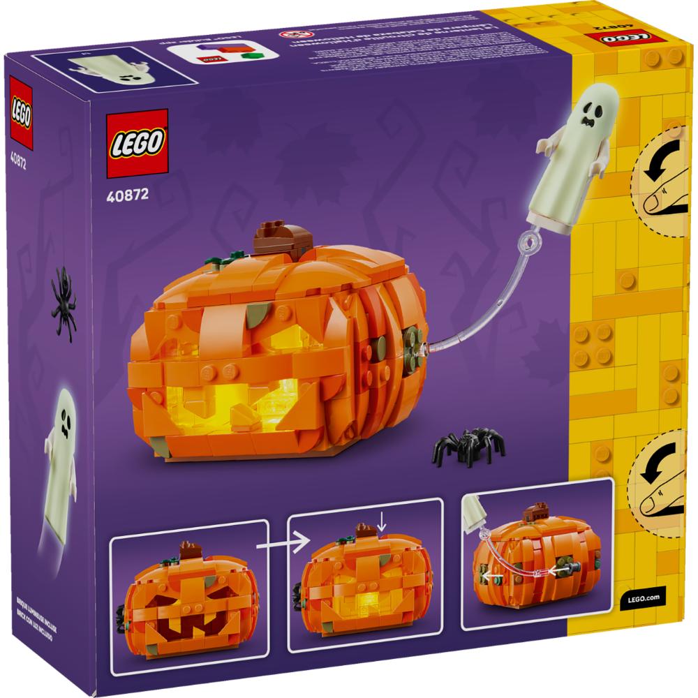 LEGO®Lel Seasons And Occasions: Lámpara De Calabaza De Halloween (40872)_003