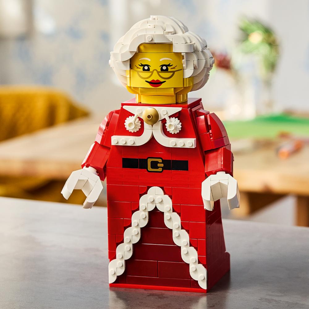 LEGO®Navidad: Minifigura Gigante De La Sra. Noel (40875)_008