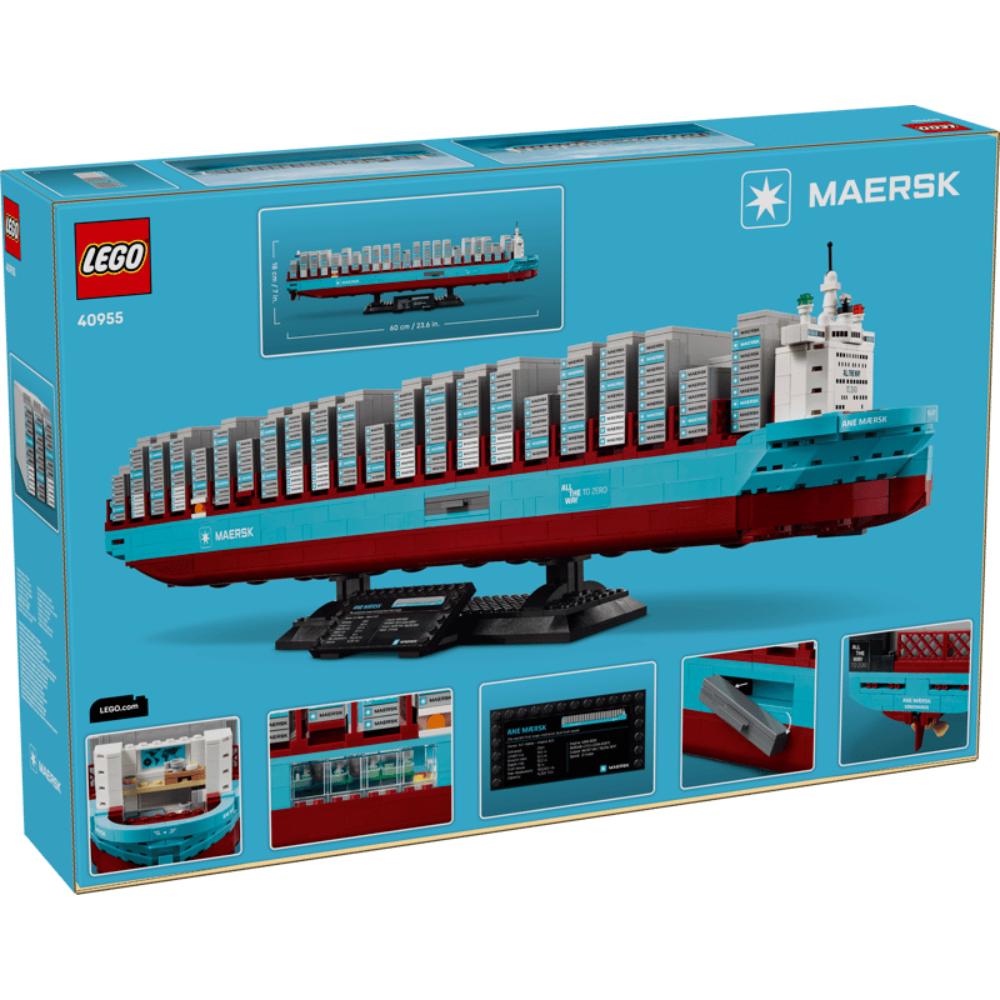LEGO®Extended Line: Buque Portacontenedores De Combustible Dual De Maersk (40955)_003