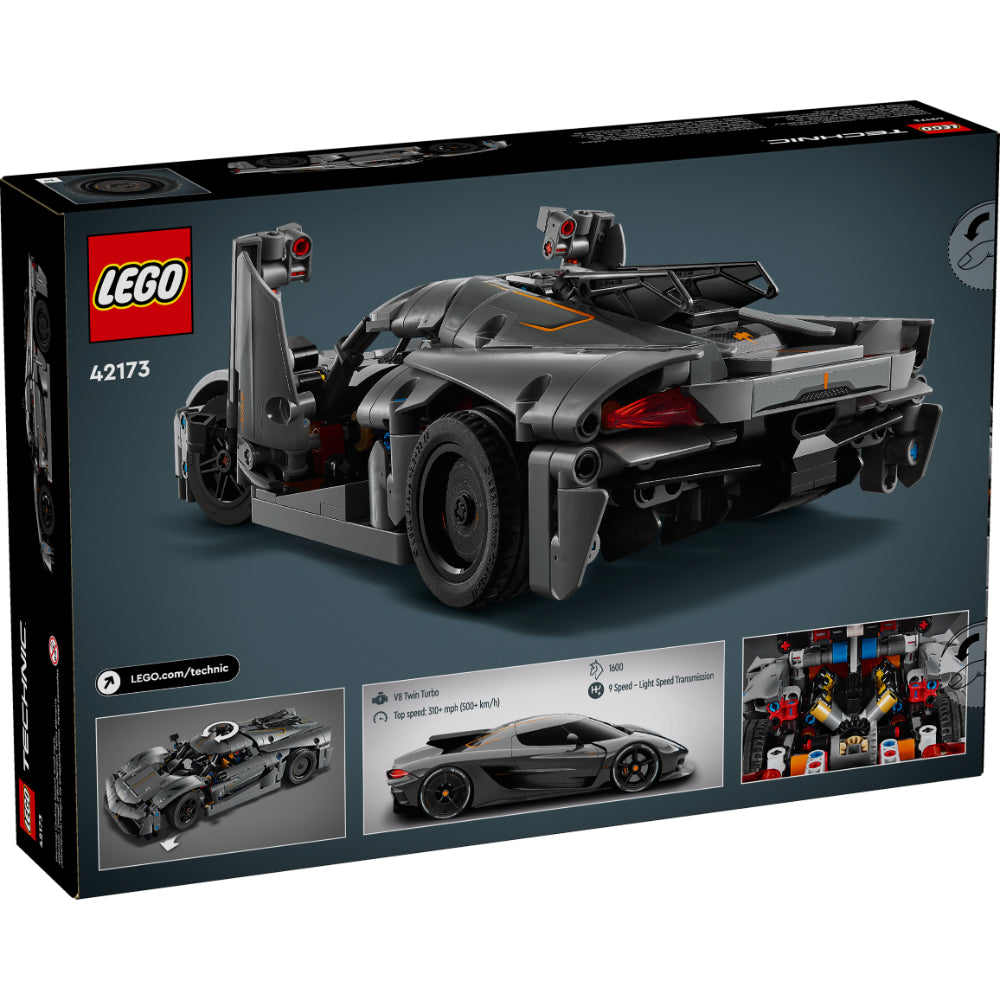 LEGO® Technic: Hipercoche Koenigsegg Jesko Absolut Gris (42173)_003