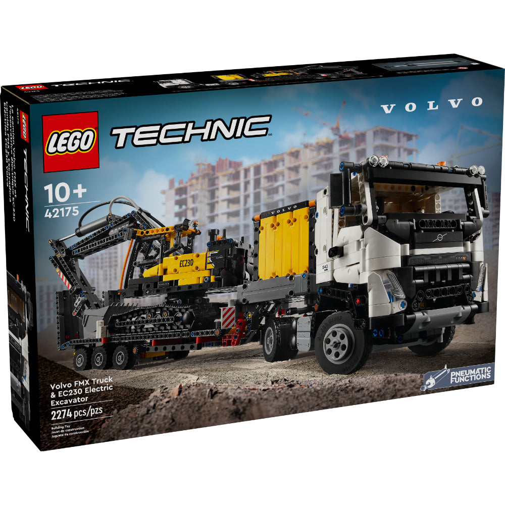 LEGO®Technic: Camión Fmx Y Excavadora Eléctrica Ec230 Volvo (42175)_001