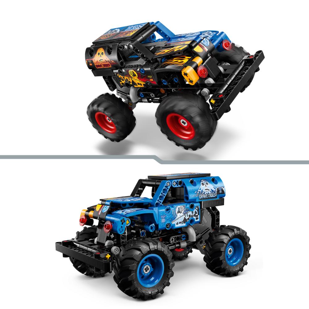MONSTER JAM™ GRAVE DIGGER™ FUEGO Y HIELO