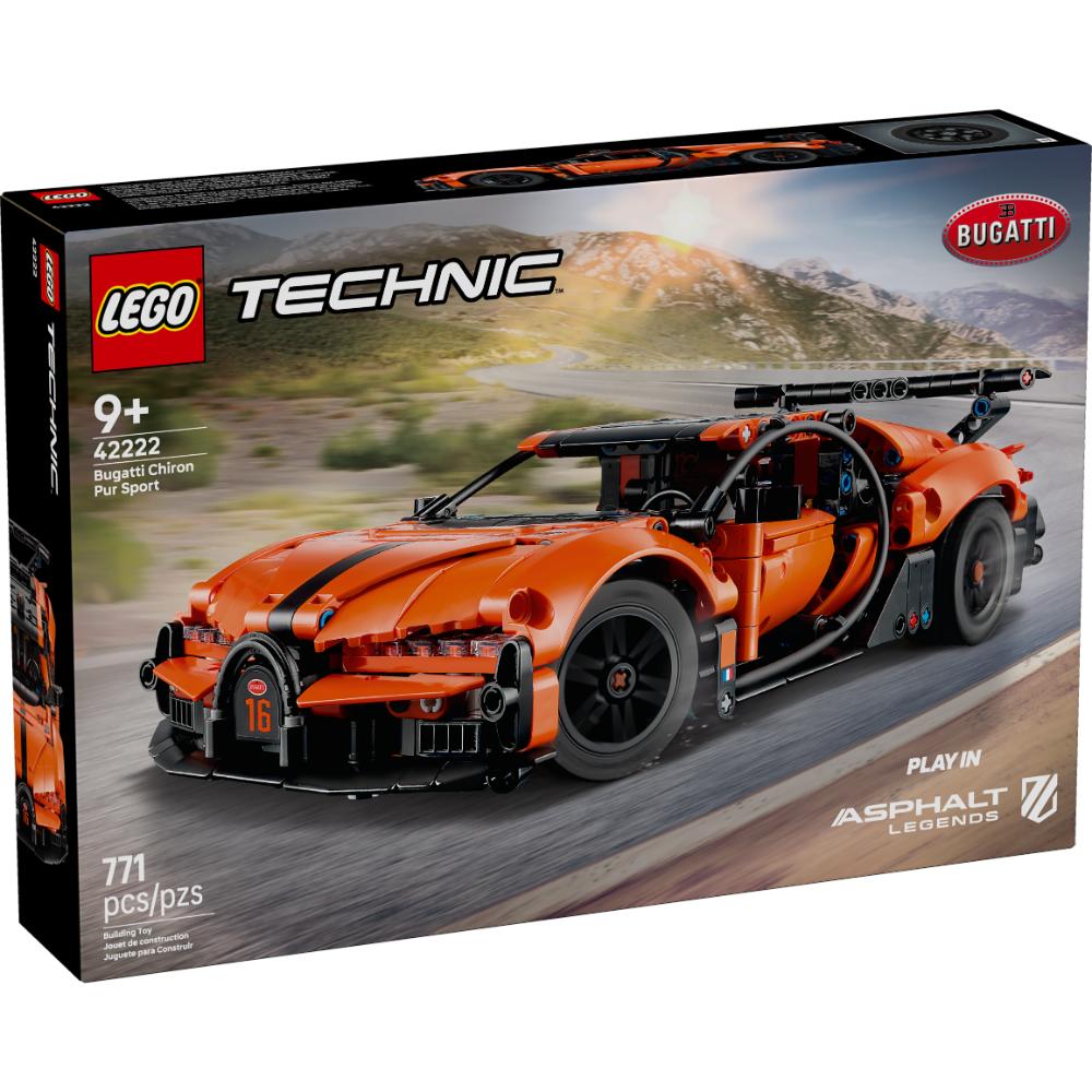 LEGO®Technic:Hiperauto Bugatti Chiron Pur Sport (42222)_001