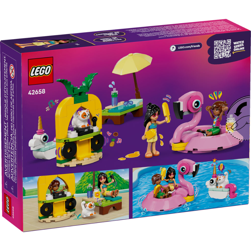 LEGO®Friends: Fiesta En La Alberca Con Flamingo Y Unicornio (42658)_003