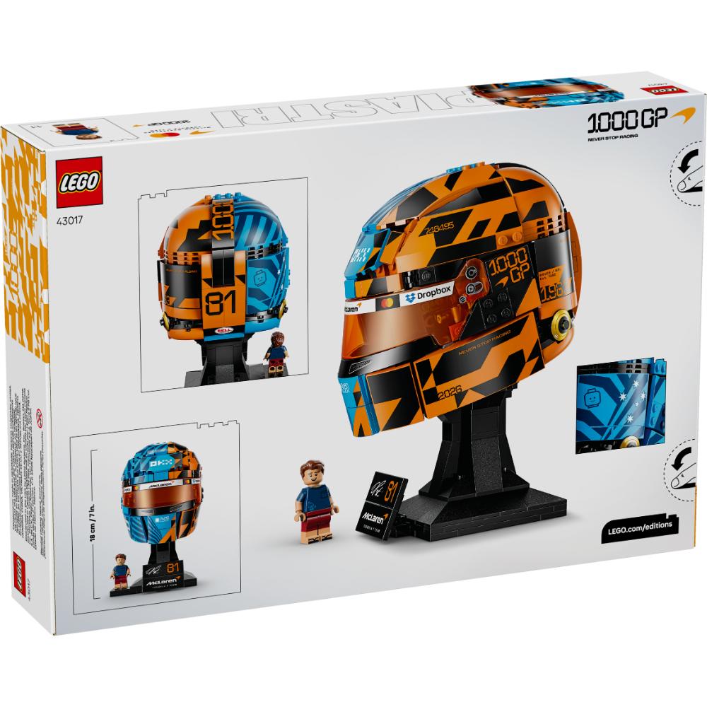 LEGO®Editions: Scuderia Mclaren: Casco De Oscar Piastri (43017)_003