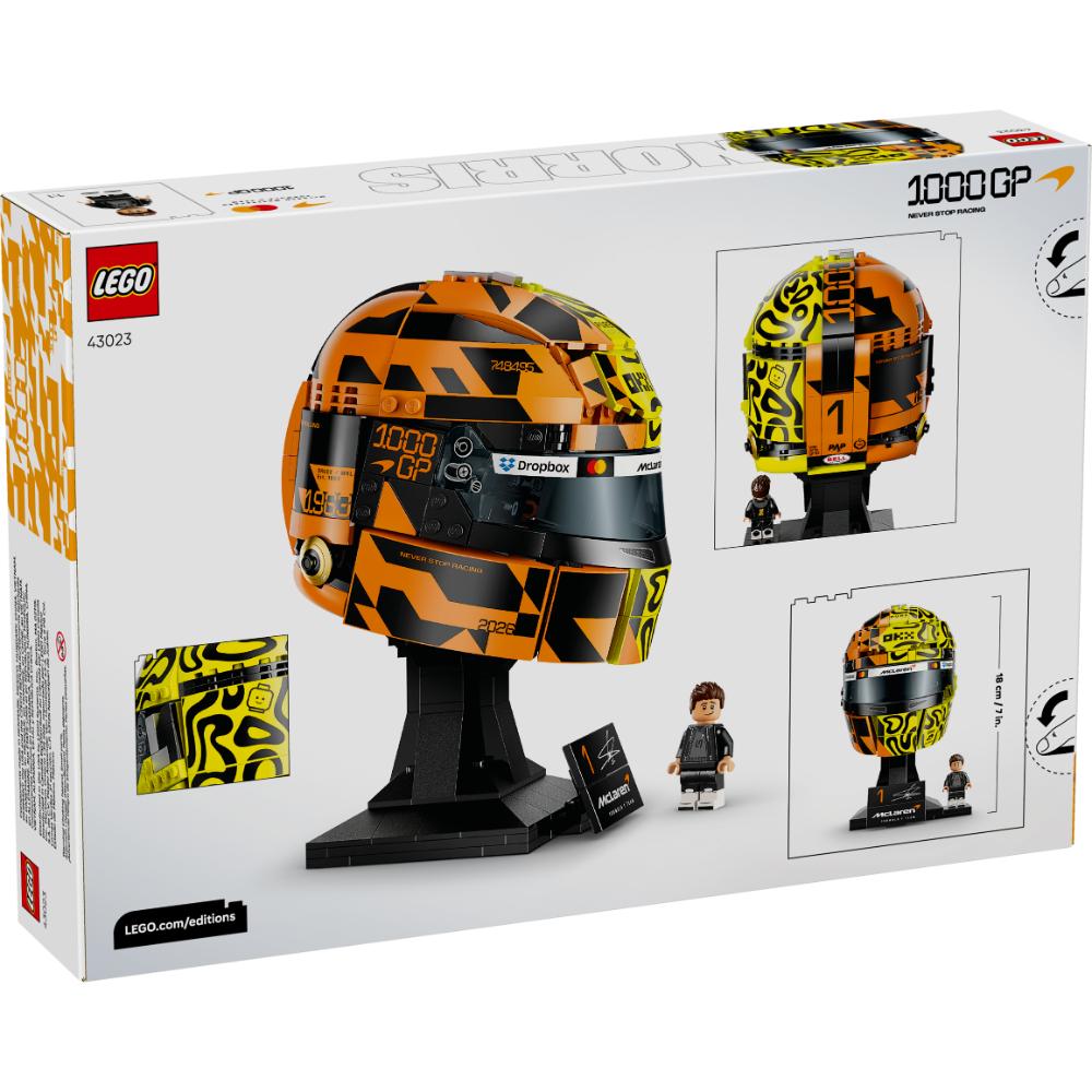 LEGO®Editions, Editions Sports: Scuderia Mclaren: Casco De Lando Norris (43023)_003