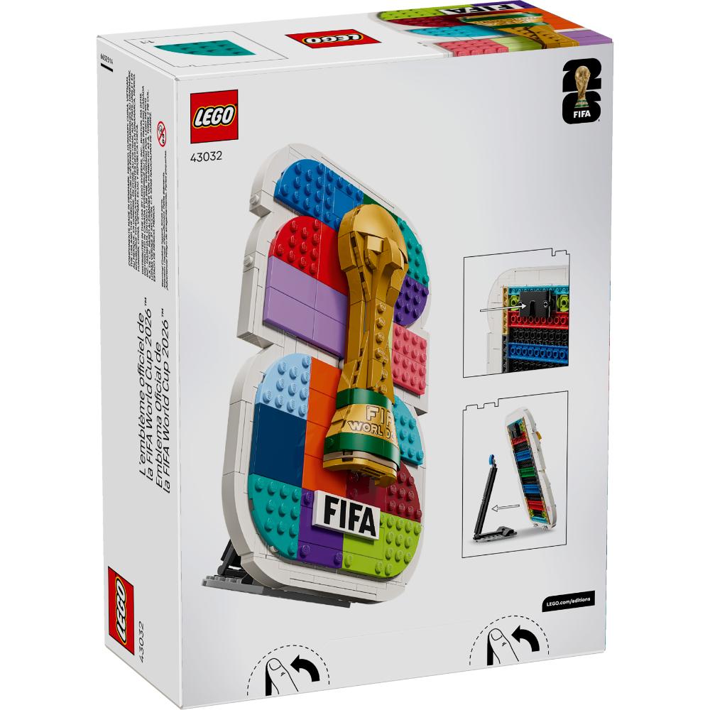 LEGO®Editions, Editions Sports: Emblema Oficial De La Fifa World Cup 2026™ (43032)_003