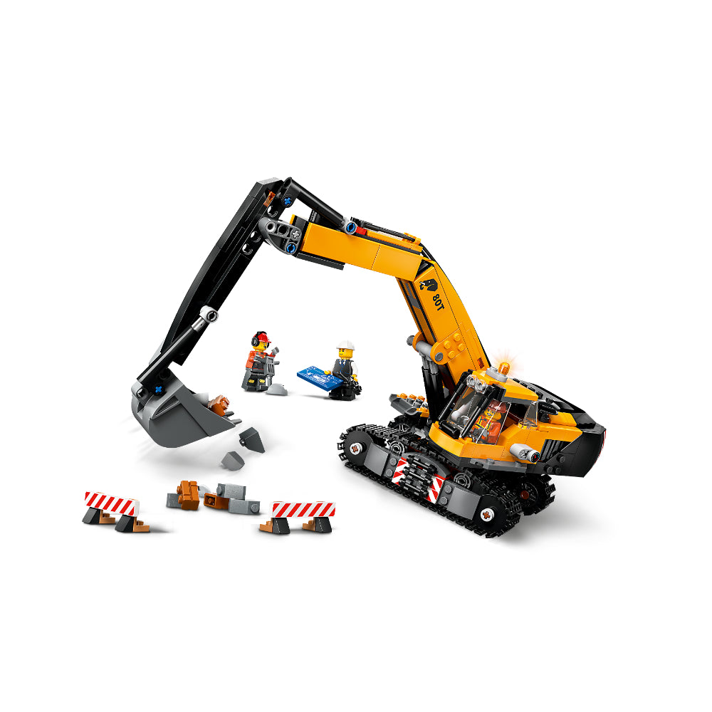 LEGO®City: Excavadora De Obra Amarilla (60420)_004