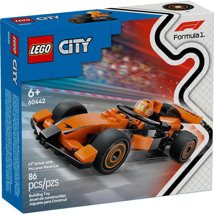 LEGO®City: Piloto De F1® Con Coche Mclaren (60442)_001