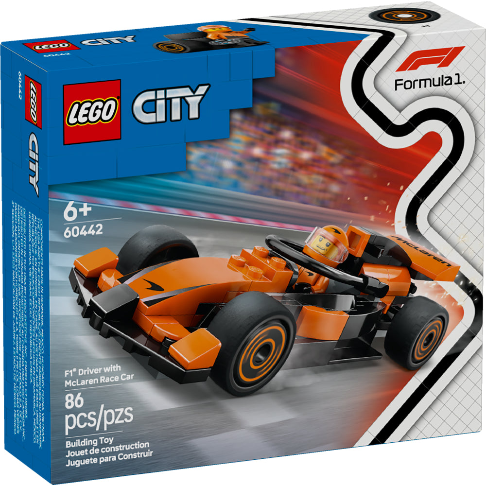 LEGO®City: Piloto De F1® Con Coche Mclaren LEGO — LEGO COLOMBIA