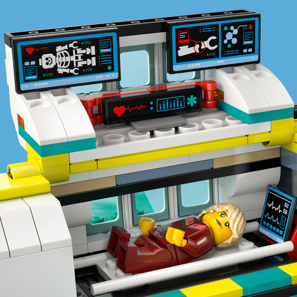 LEGO®City: Ambulancia Aérea De Emergencia (60465)_007