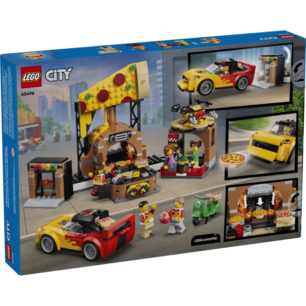 LEGO®City: Experiencia De Pizza A Domicilio Con Vehículos (60496)_003
