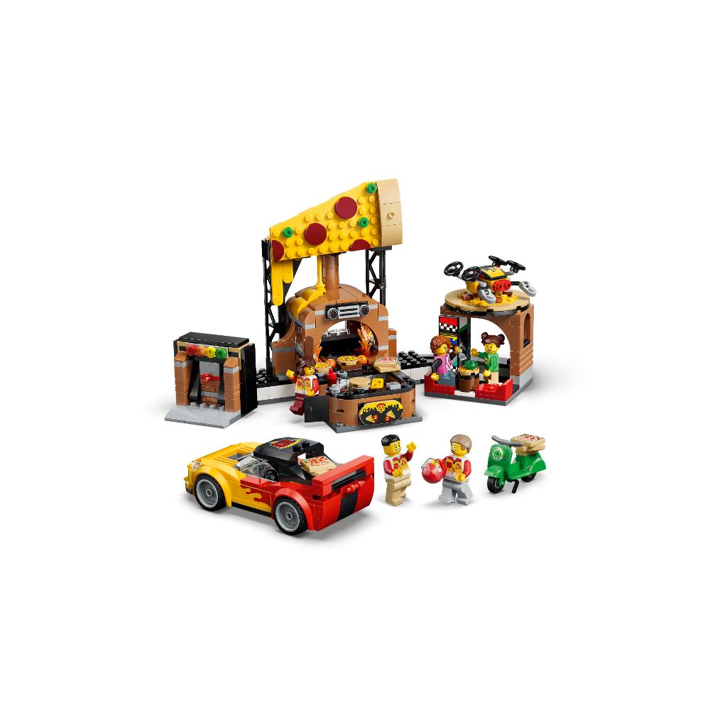 LEGO®City: Experiencia De Pizza A Domicilio Con Vehículos (60496)_006